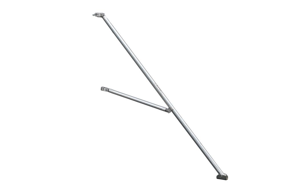 Rolsteigerlift stabilisator aluminium met kunststof koppeling