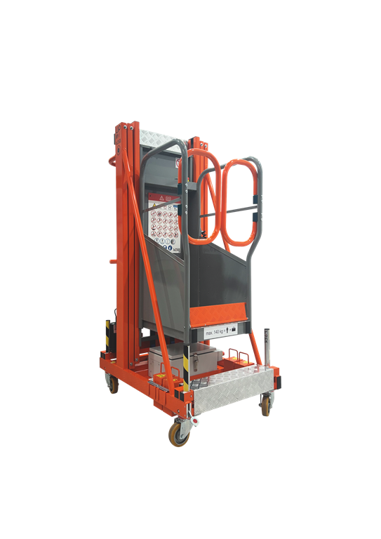 Hoogwerker Up Lift 5 basis uitvoering.